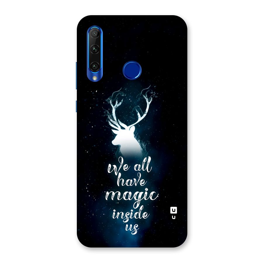 Magic Inside Back Case for Honor 20i