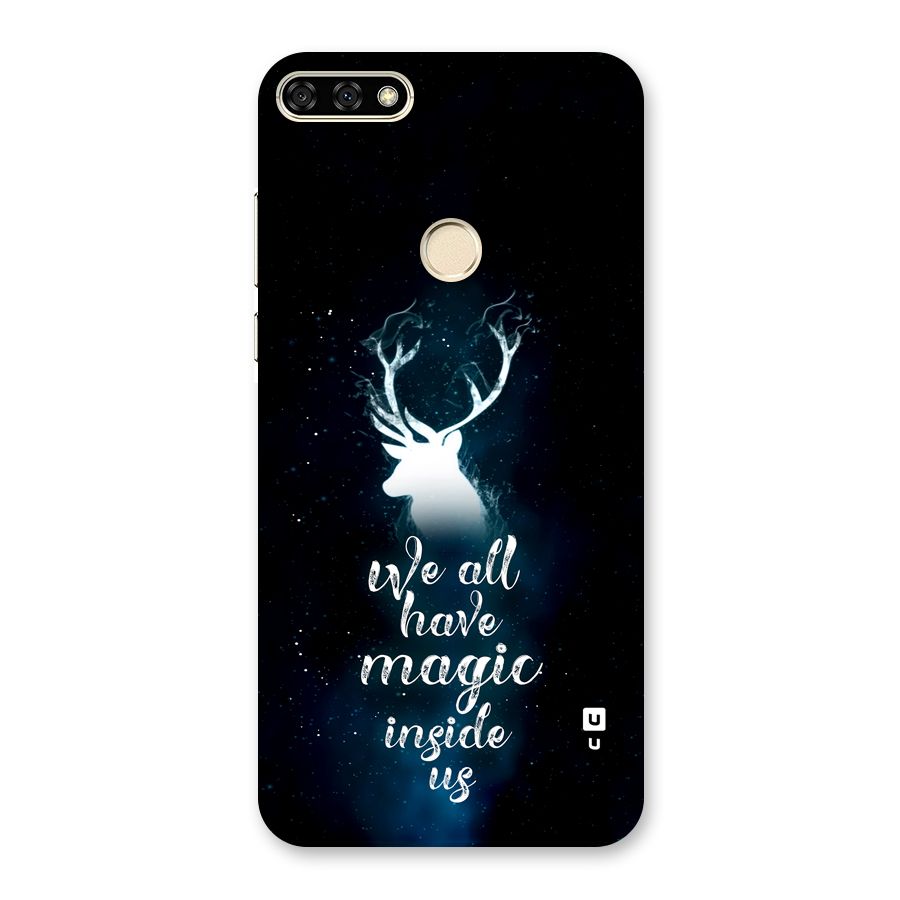 Magic Inside Back Case for Honor 7A