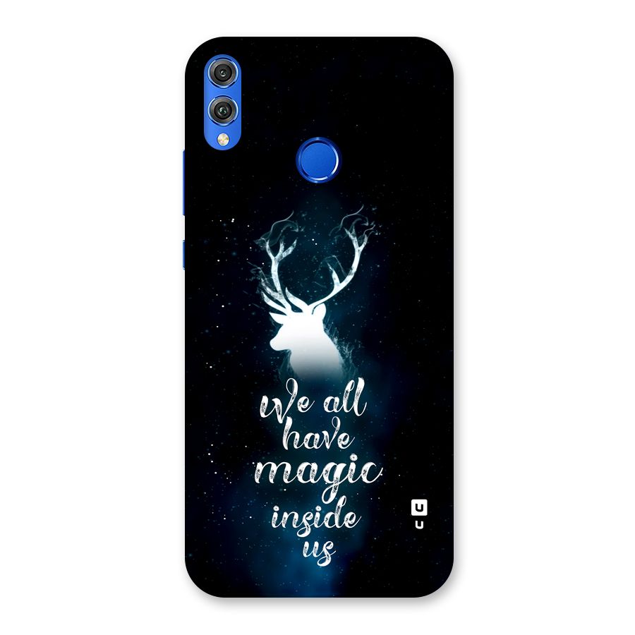 Magic Inside Back Case for Honor 8X