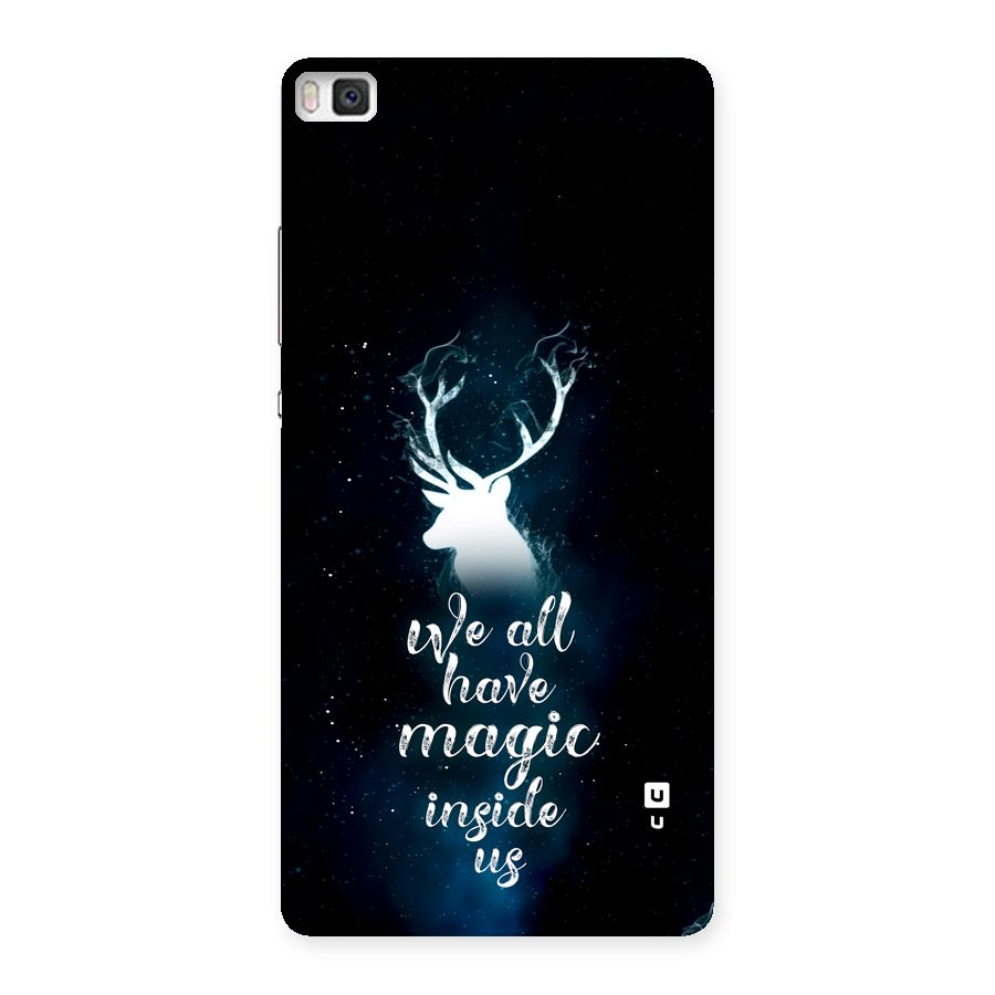 Magic Inside Back Case for Huawei P8