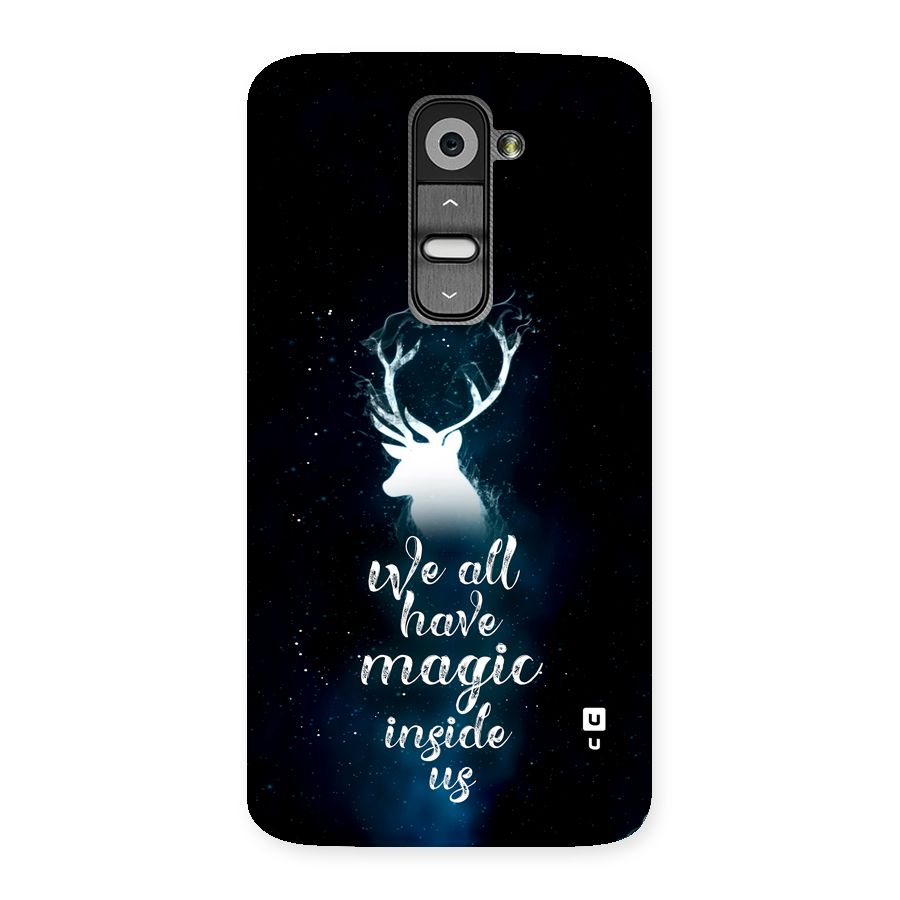 Magic Inside Back Case for LG G2