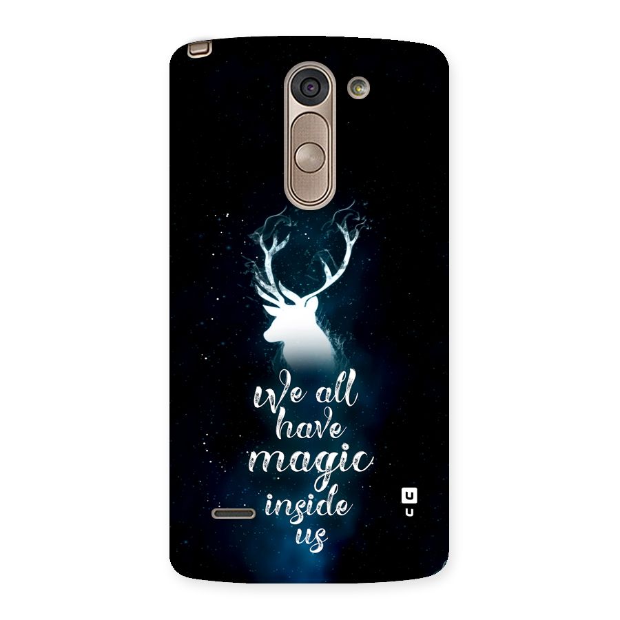 Magic Inside Back Case for LG G3 Stylus