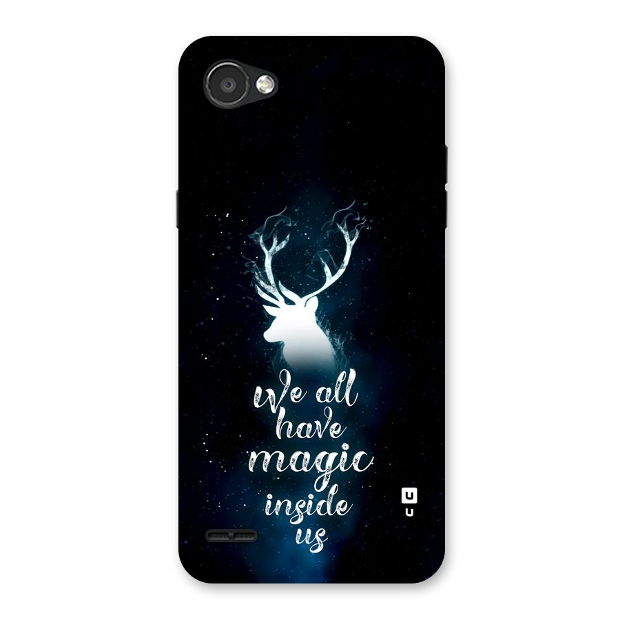 Magic Inside Back Case for LG Q6