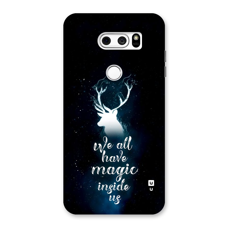 Magic Inside Back Case for LG V30