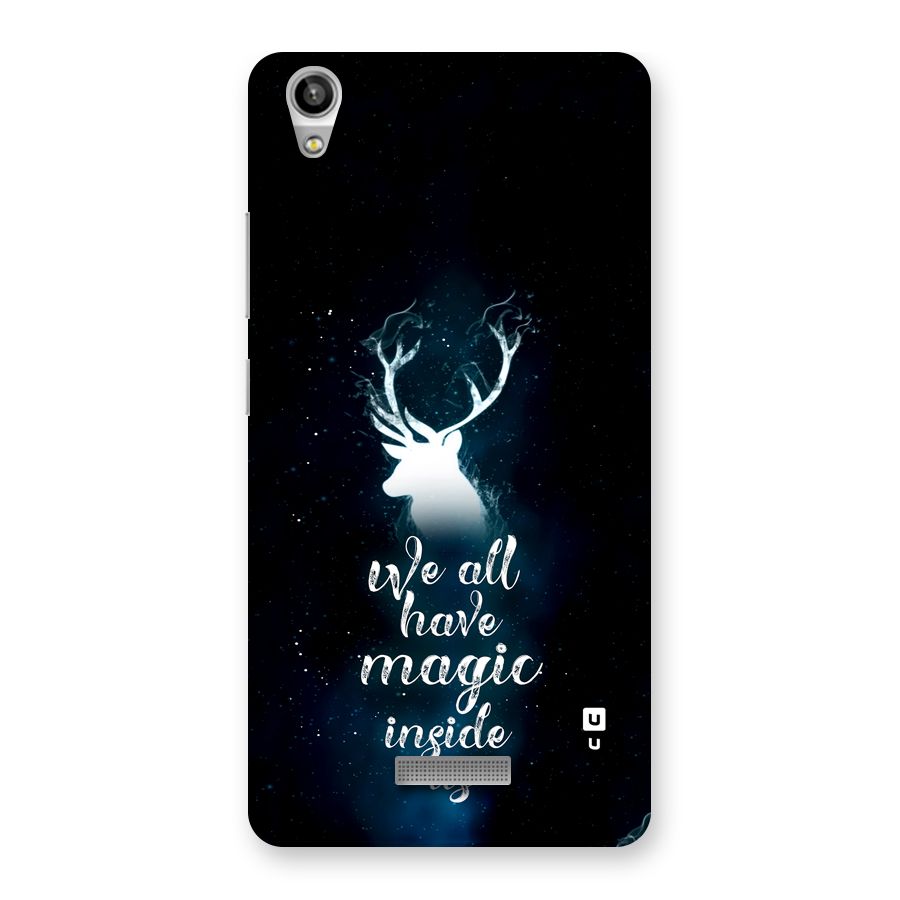 Magic Inside Back Case for Lava Pixel V1