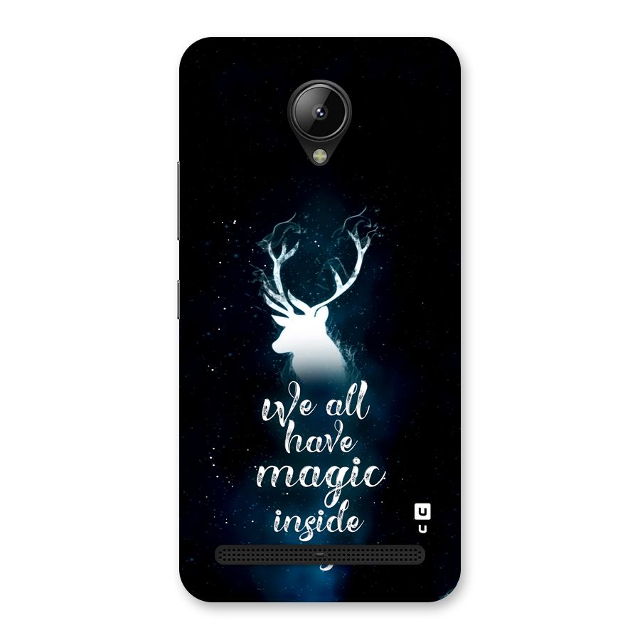 Magic Inside Back Case for Lenovo C2