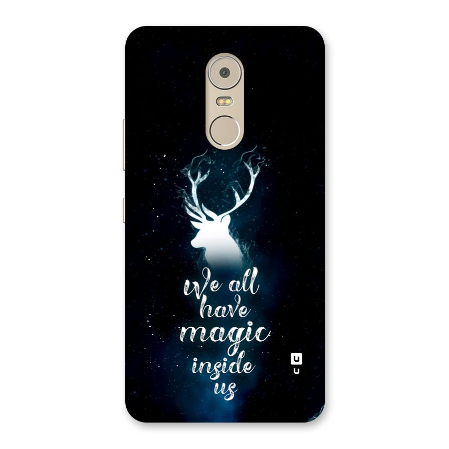 Magic Inside Back Case for Lenovo K6 Note