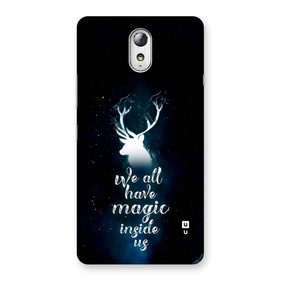 Magic Inside Back Case for Lenovo Vibe P1M