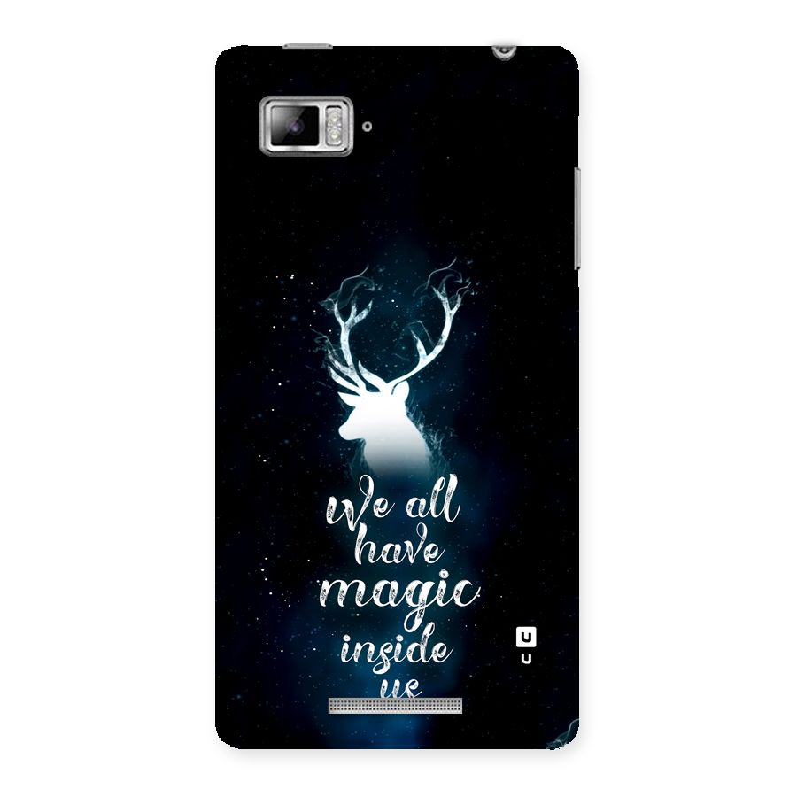 Magic Inside Back Case for Lenovo Vibe Z K910