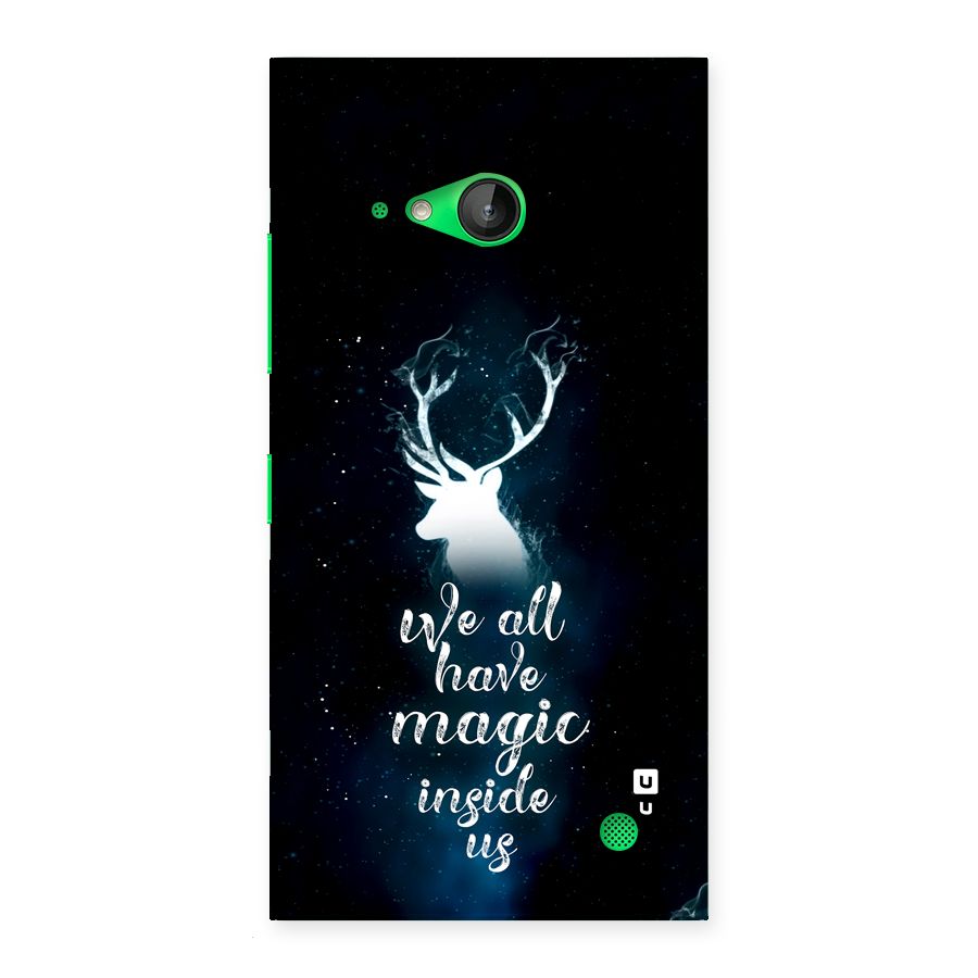 Magic Inside Back Case for Lumia 730