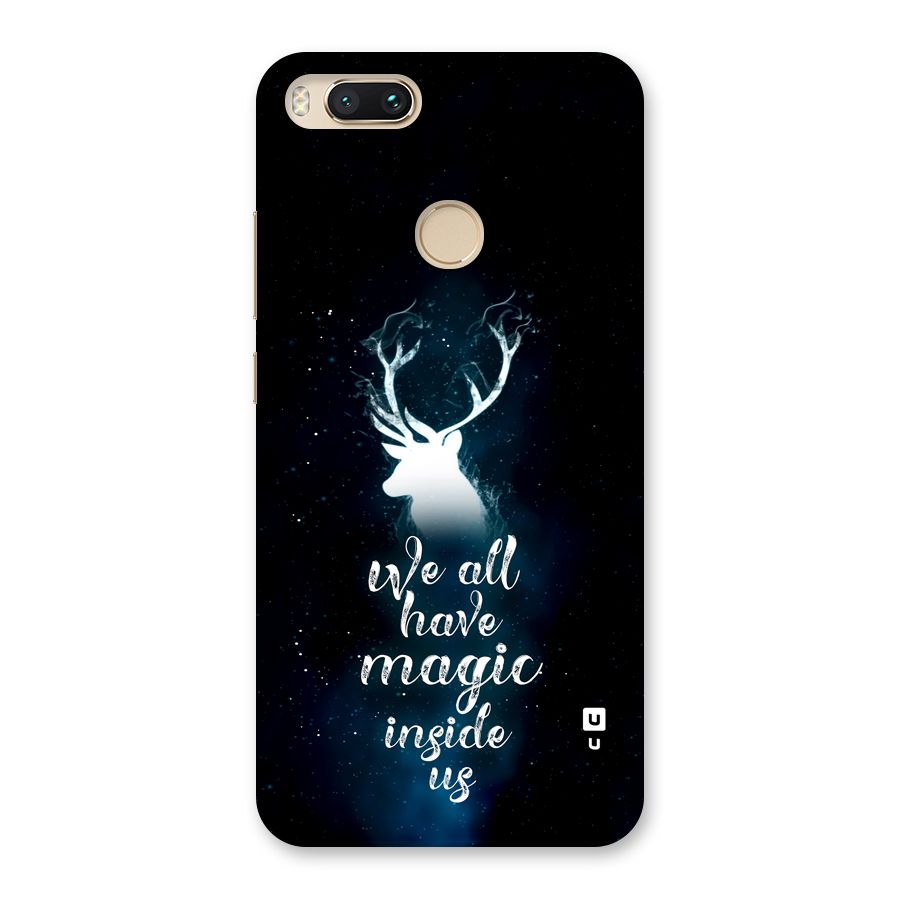Magic Inside Back Case for Mi A1
