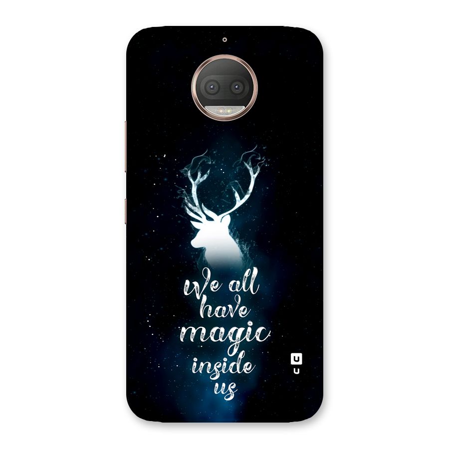 Magic Inside Back Case for Moto G5s Plus