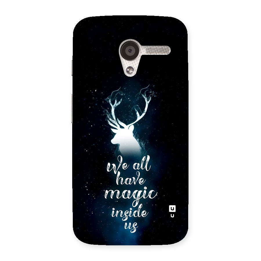 Magic Inside Back Case for Moto X