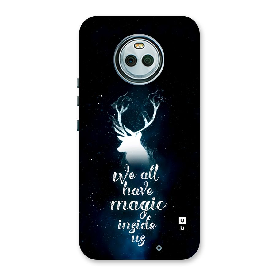Magic Inside Back Case for Moto X4