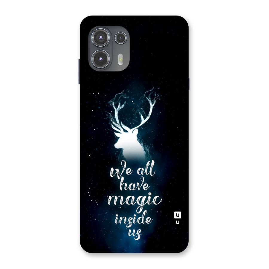Magic Inside Back Case for Motorola Edge 20 Fusion