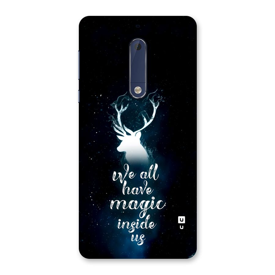 Magic Inside Back Case for Nokia 5