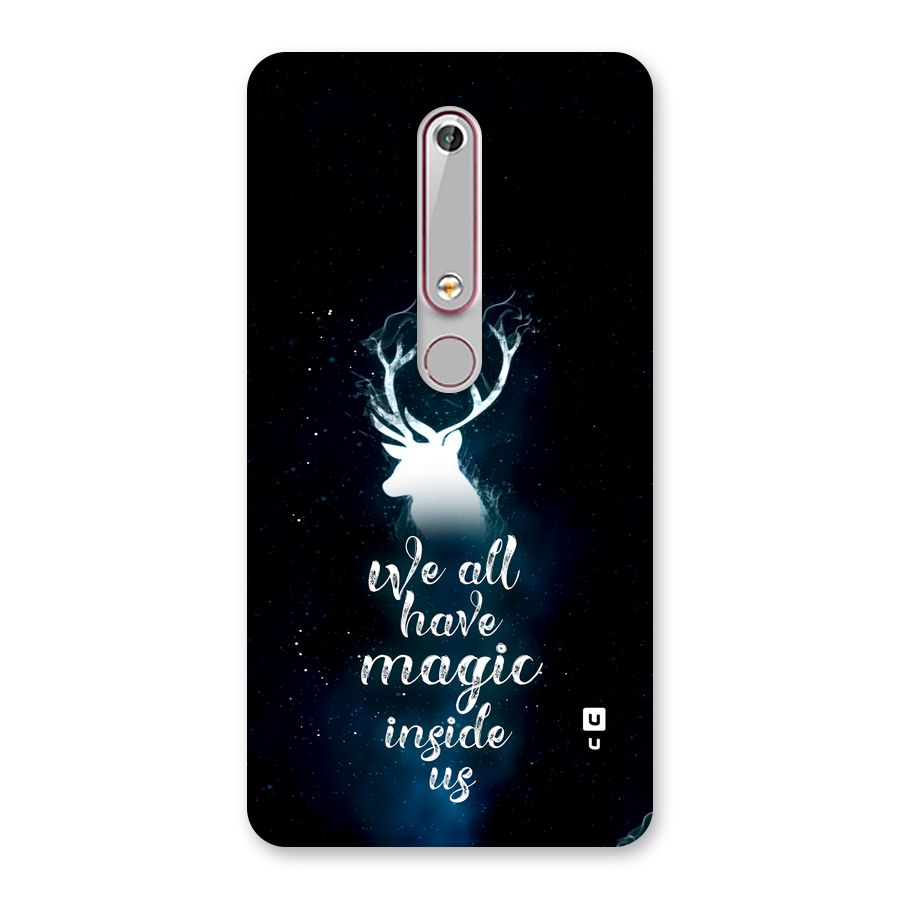 Magic Inside Back Case for Nokia 6.1