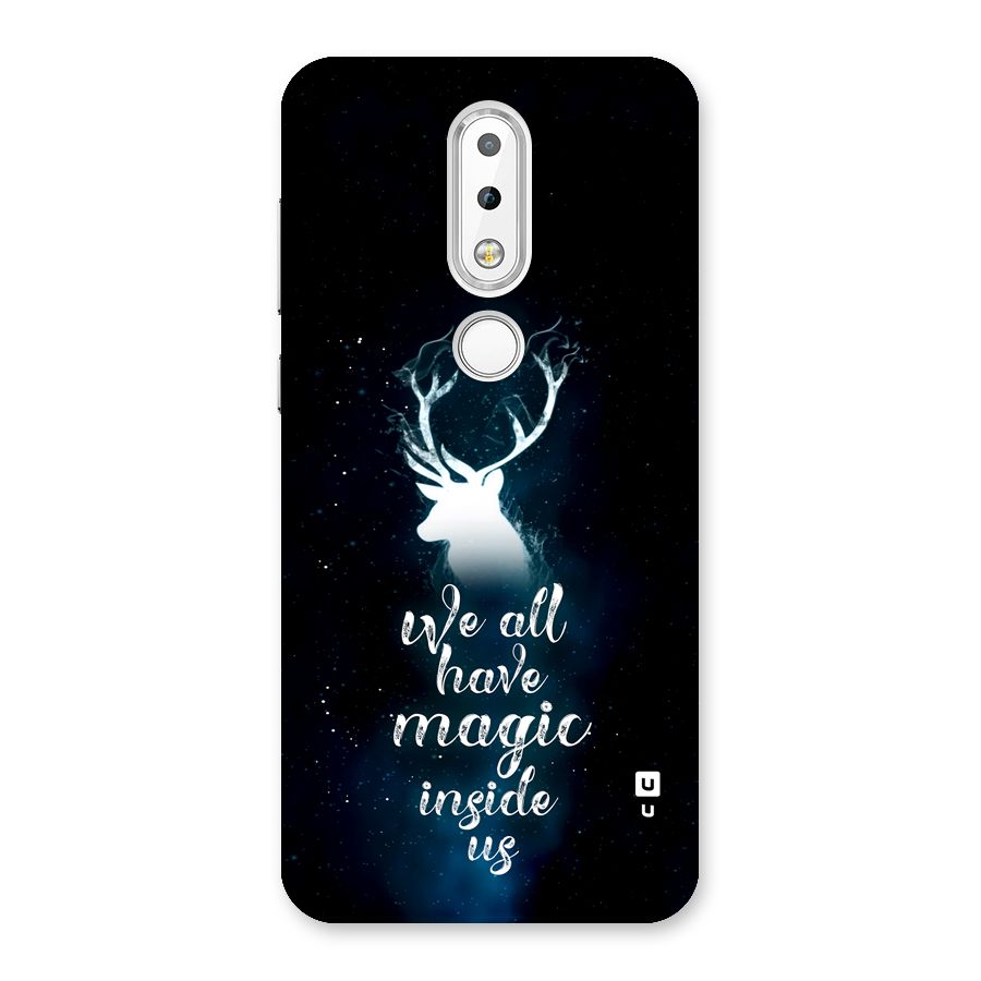 Magic Inside Back Case for Nokia 6.1 Plus