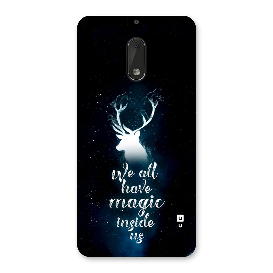 Magic Inside Back Case for Nokia 6