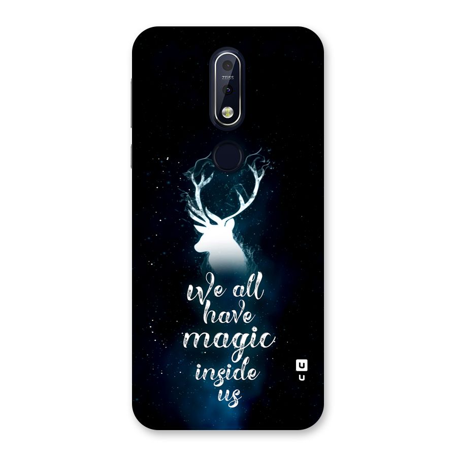 Magic Inside Back Case for Nokia 7.1