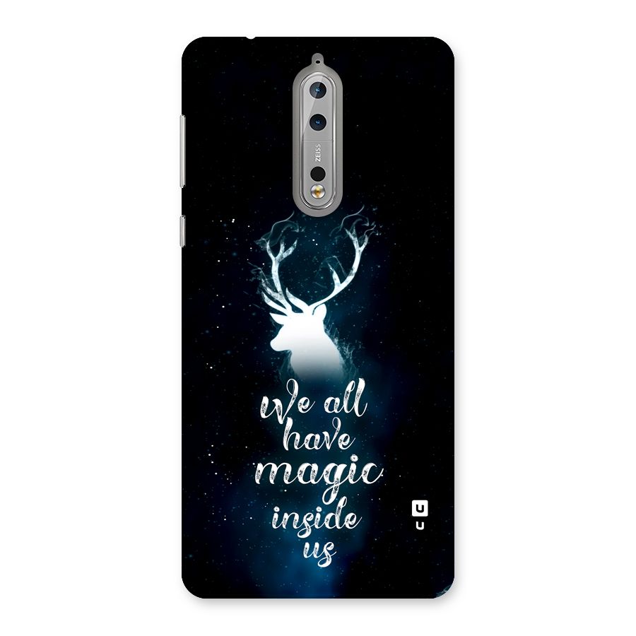 Magic Inside Back Case for Nokia 8