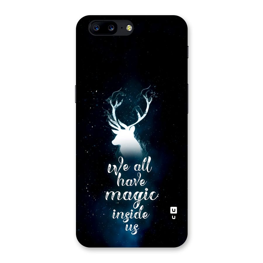 Magic Inside Back Case for OnePlus 5