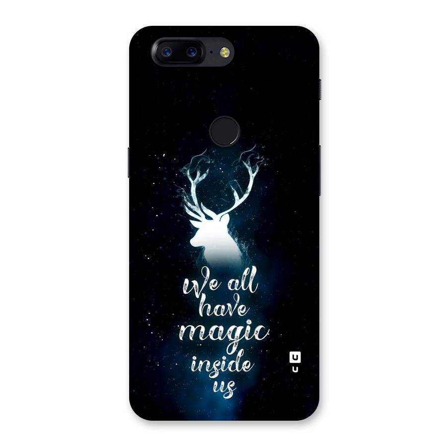 Magic Inside Back Case for OnePlus 5T