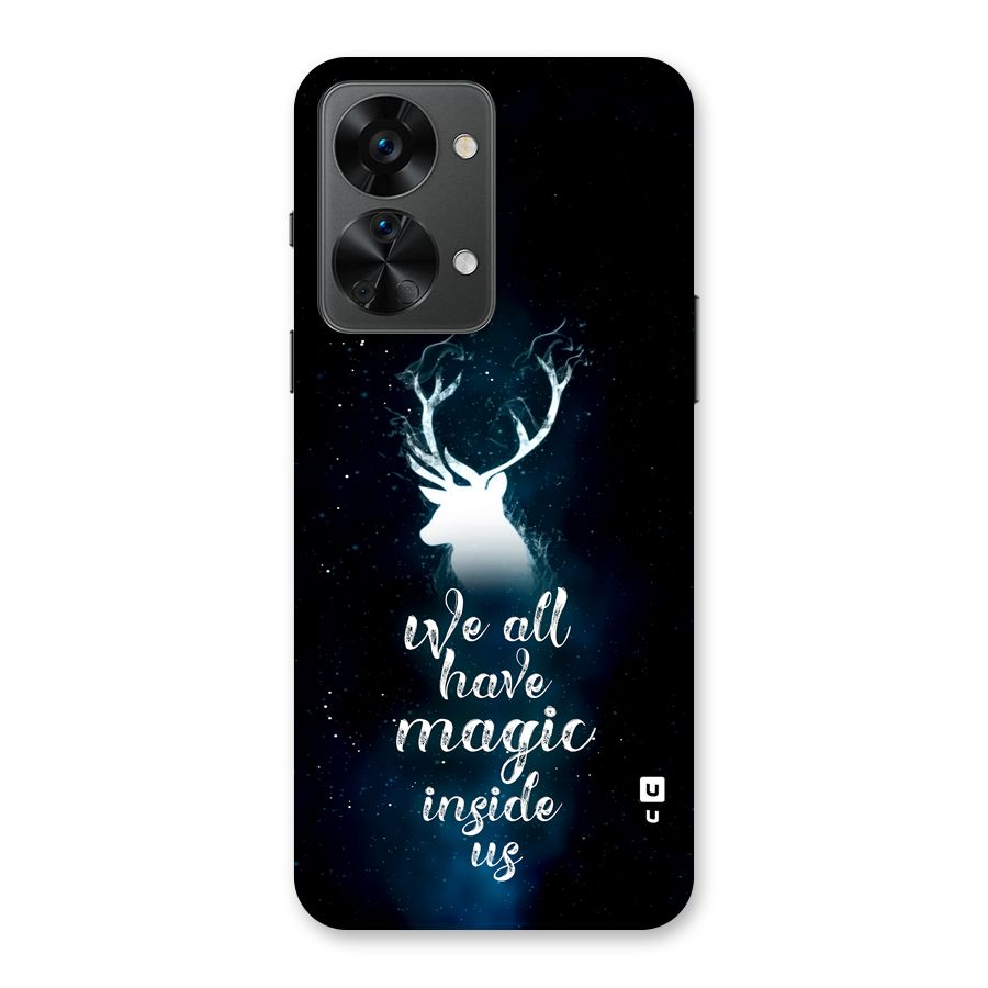 Magic Inside Back Case for OnePlus Nord 2T