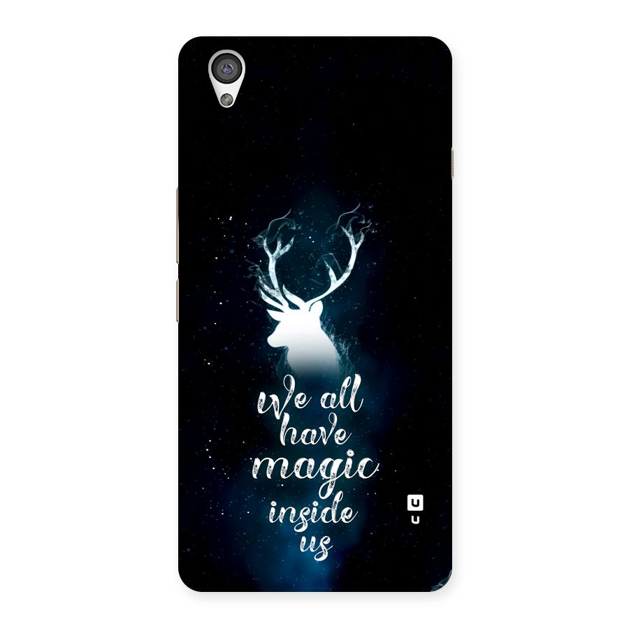 Magic Inside Back Case for OnePlus X