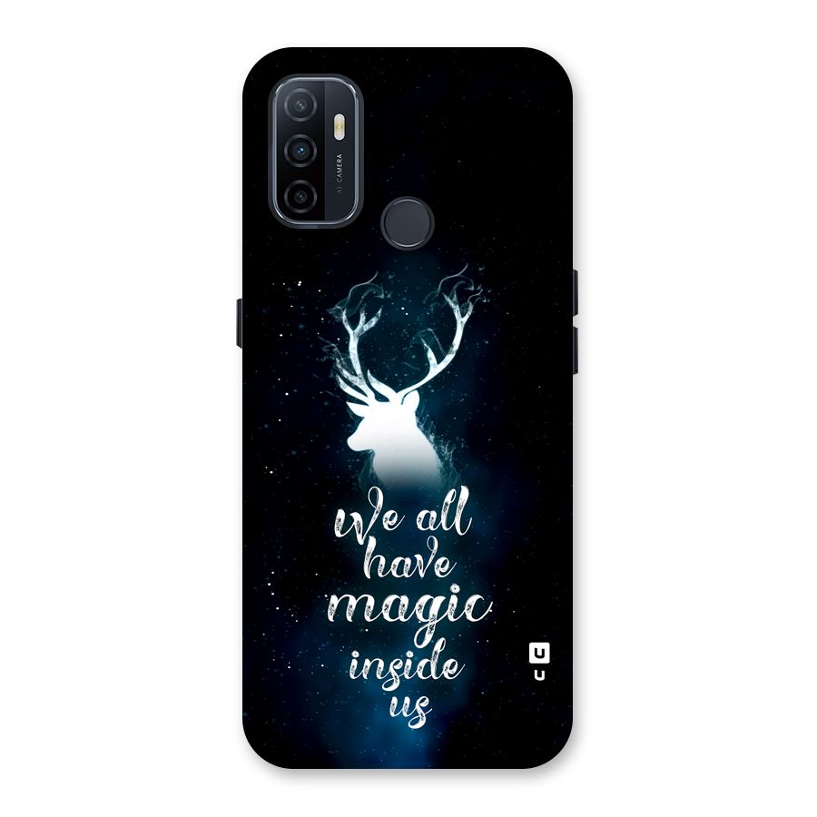 Magic Inside Back Case for Oppo A32