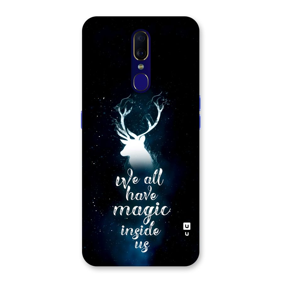 Magic Inside Back Case for Oppo A9