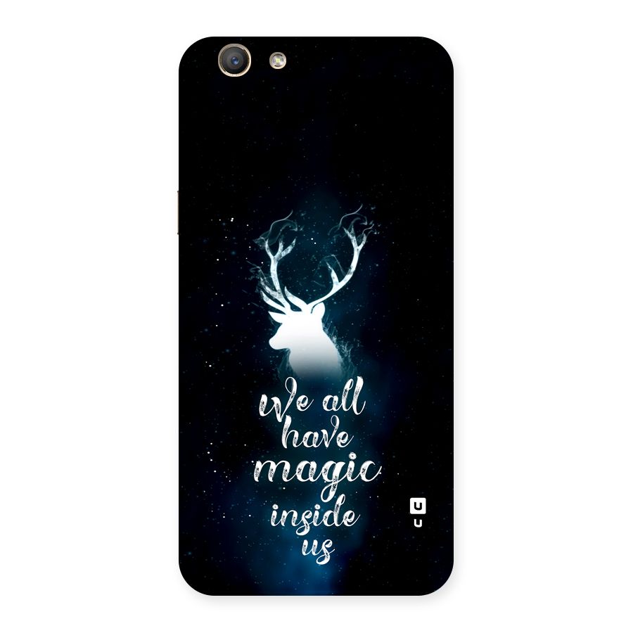 Magic Inside Back Case for Oppo F1s
