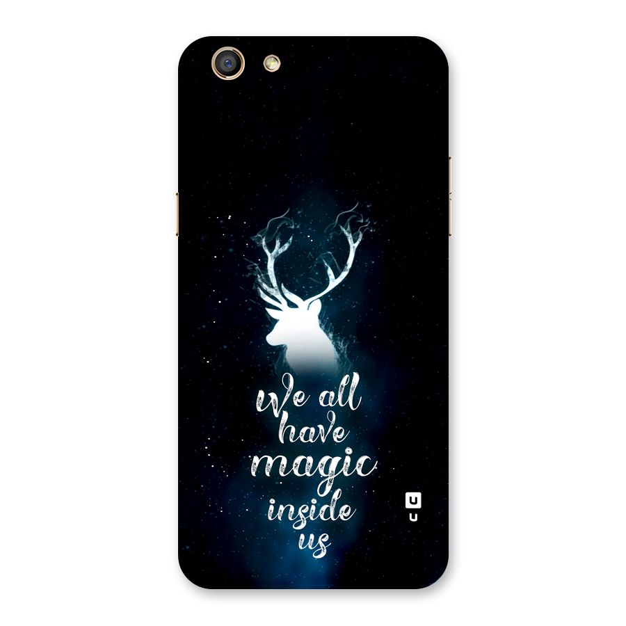 Magic Inside Back Case for Oppo F3