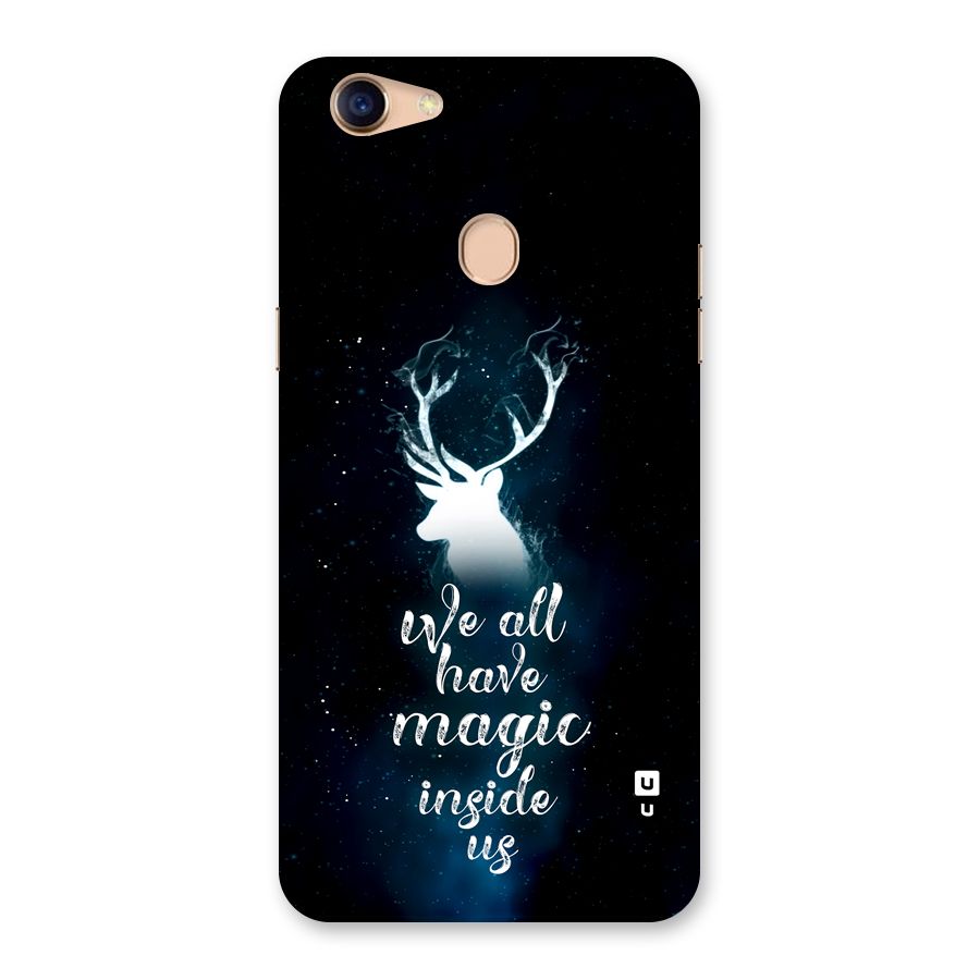 Magic Inside Back Case for Oppo F5