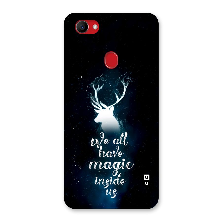 Magic Inside Back Case for Oppo F7