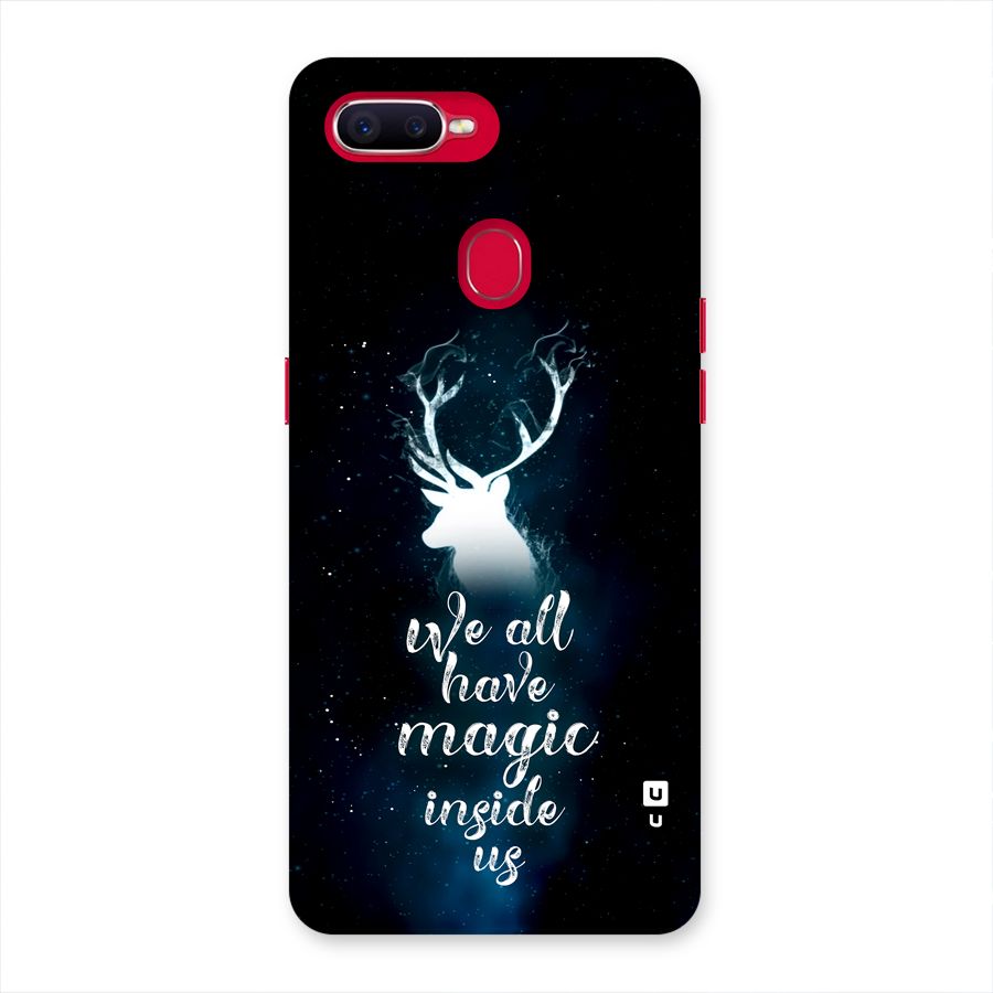 Magic Inside Back Case for Oppo F9 Pro