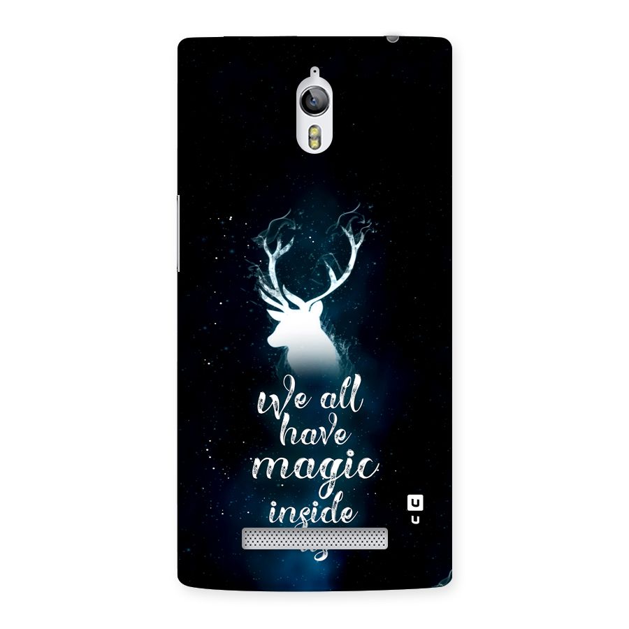 Magic Inside Back Case for Oppo Find 7