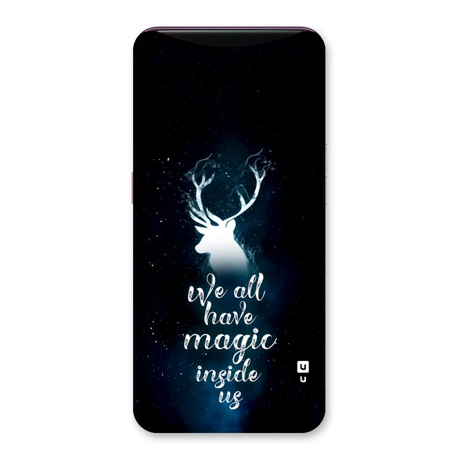 Magic Inside Back Case for Oppo Find X