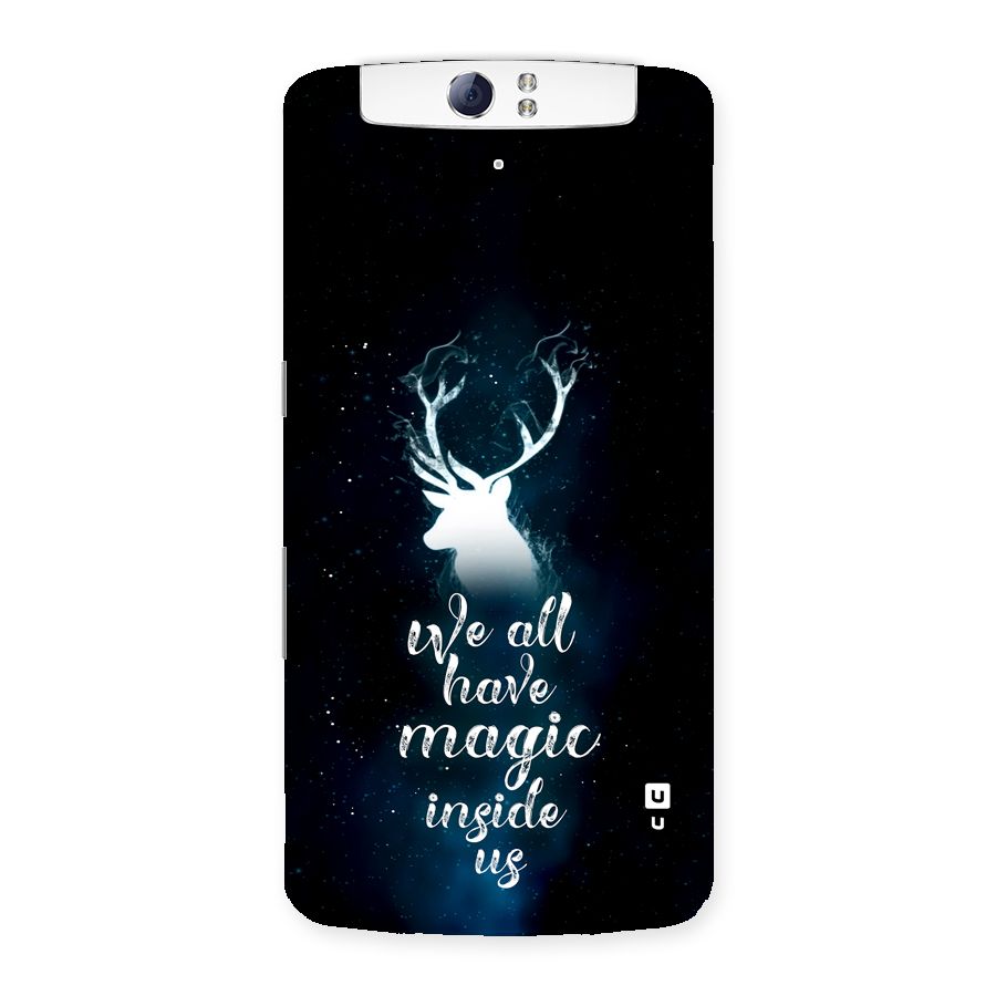 Magic Inside Back Case for Oppo N1