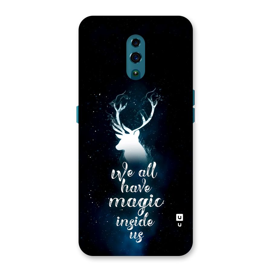 Magic Inside Back Case for Oppo Reno