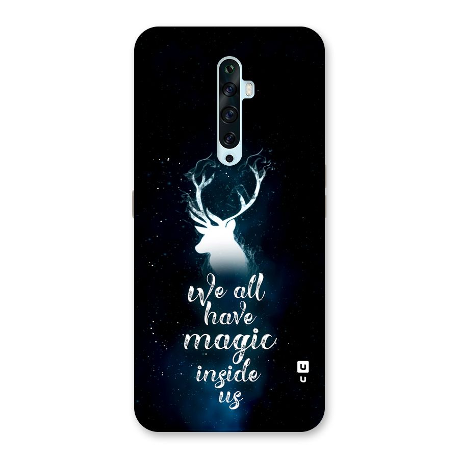 Magic Inside Back Case for Oppo Reno2 F