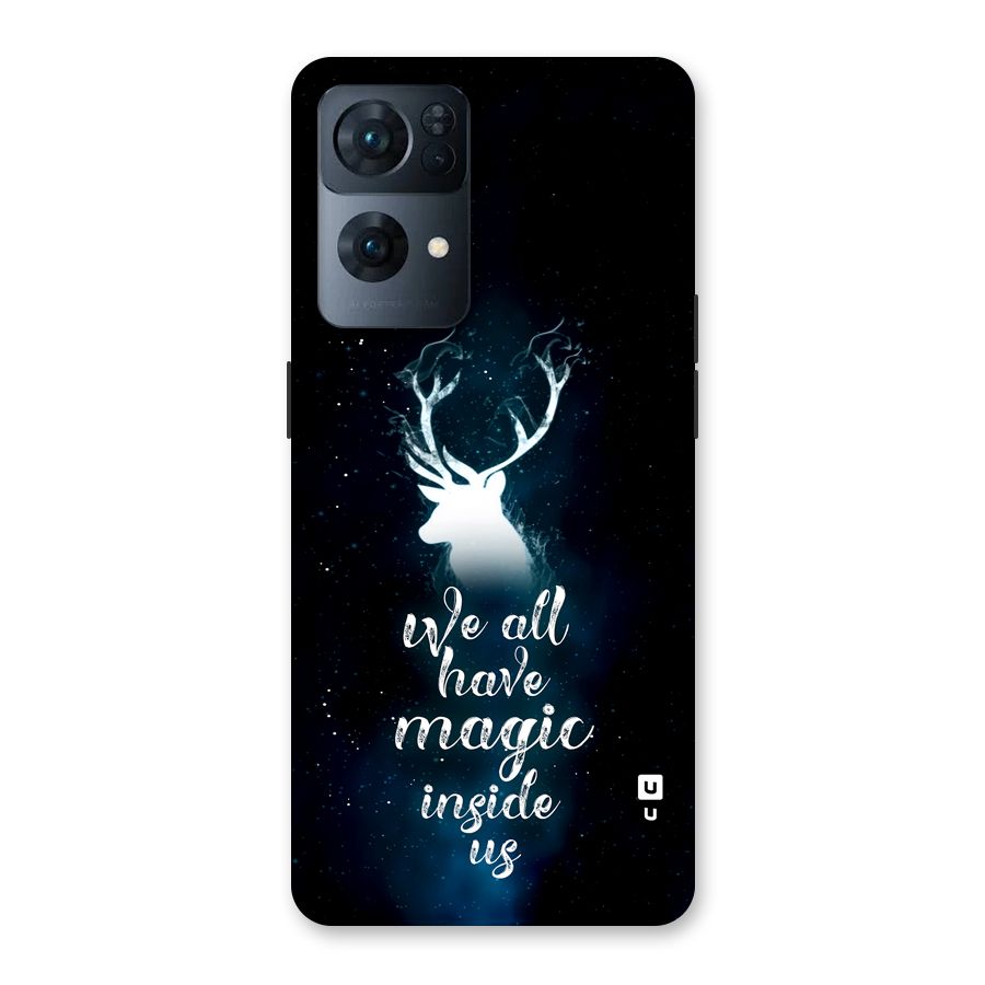 Magic Inside Back Case for Oppo Reno7 Pro 5G
