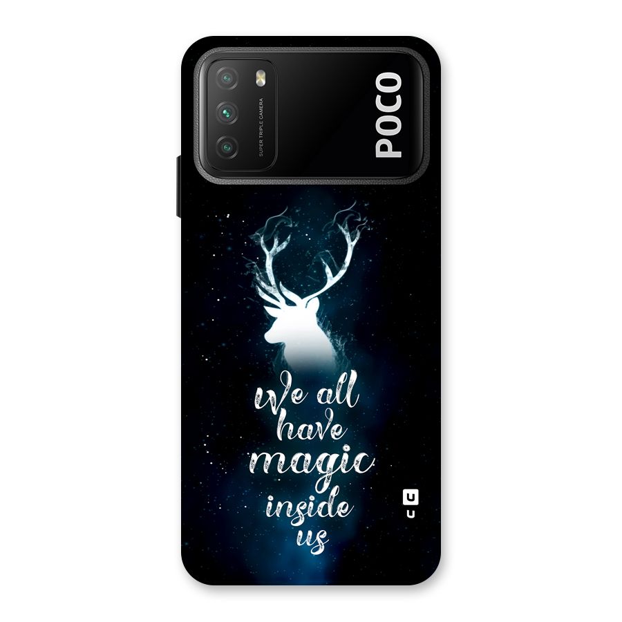 Magic Inside Back Case for Poco M3