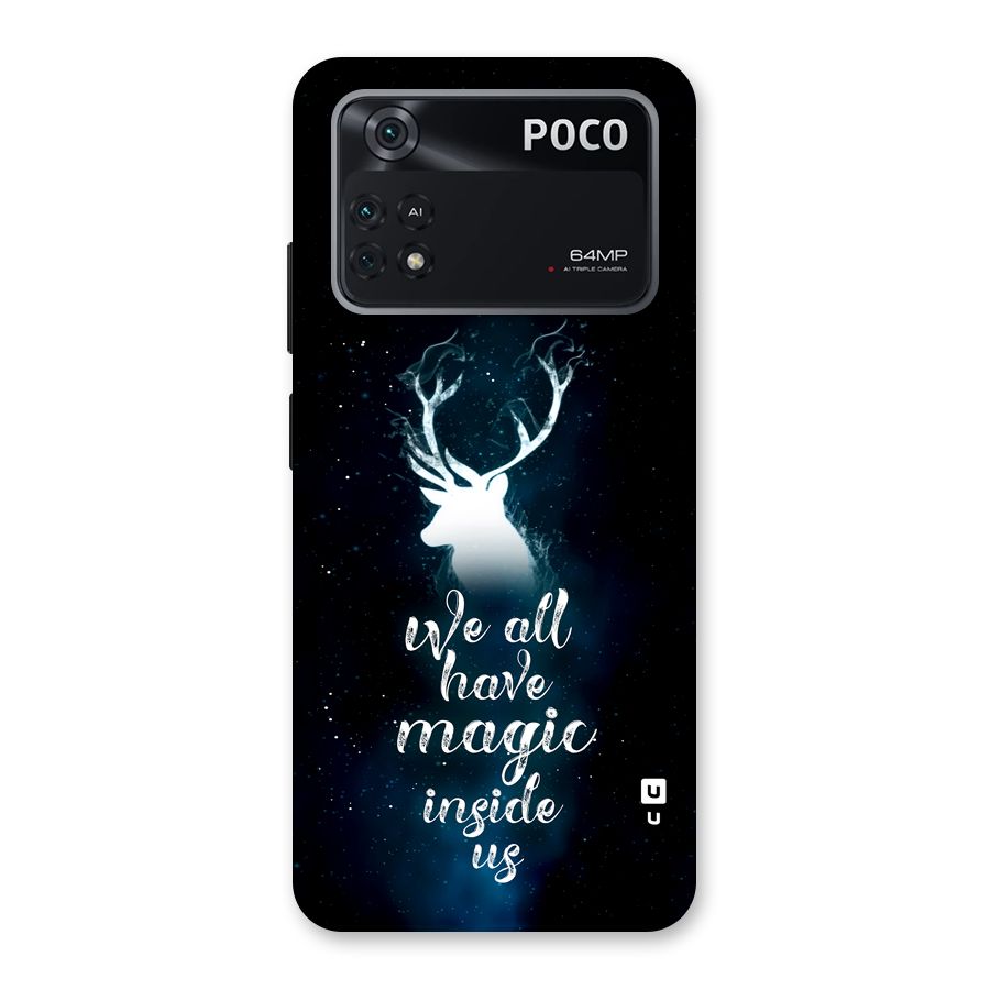 Magic Inside Back Case for Poco M4 Pro 4G