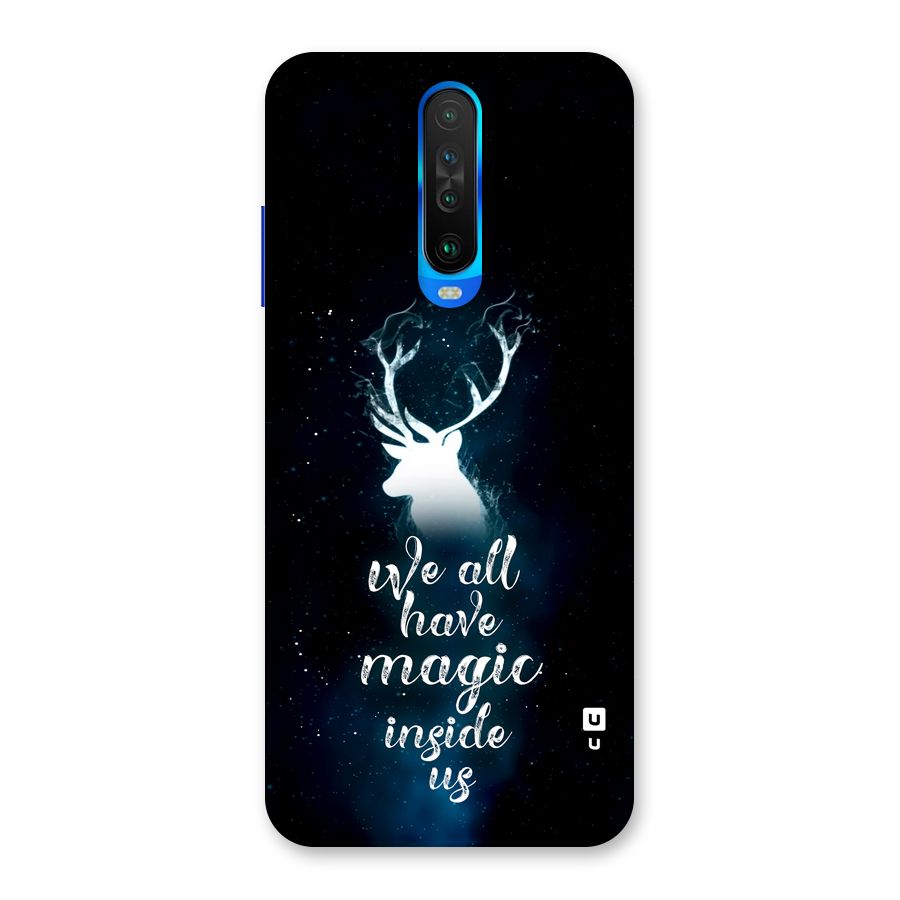 Magic Inside Back Case for Poco X2