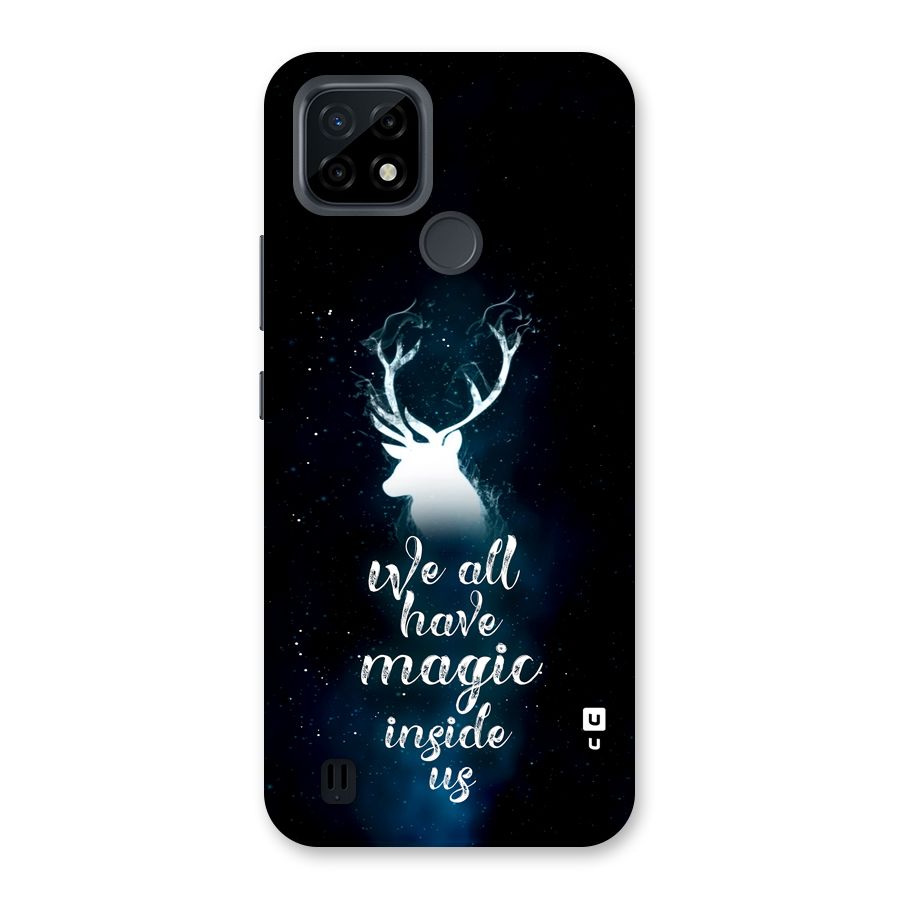 Magic Inside Back Case for Realme C21
