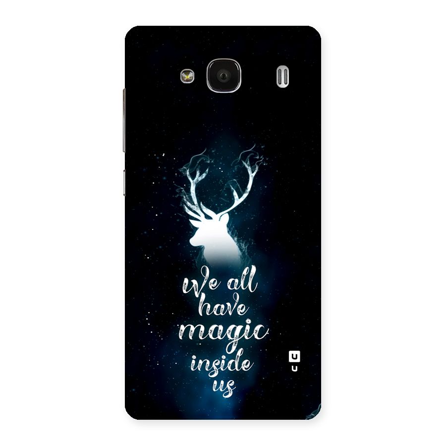 Magic Inside Back Case for Redmi 2