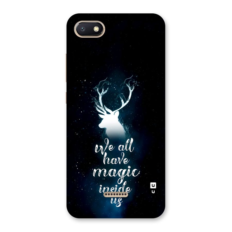 Magic Inside Back Case for Redmi 6A