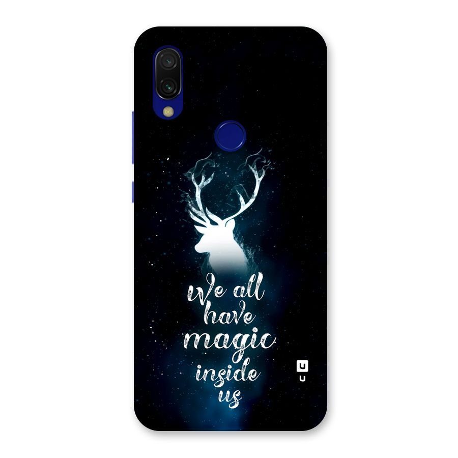 Magic Inside Back Case for Redmi 7