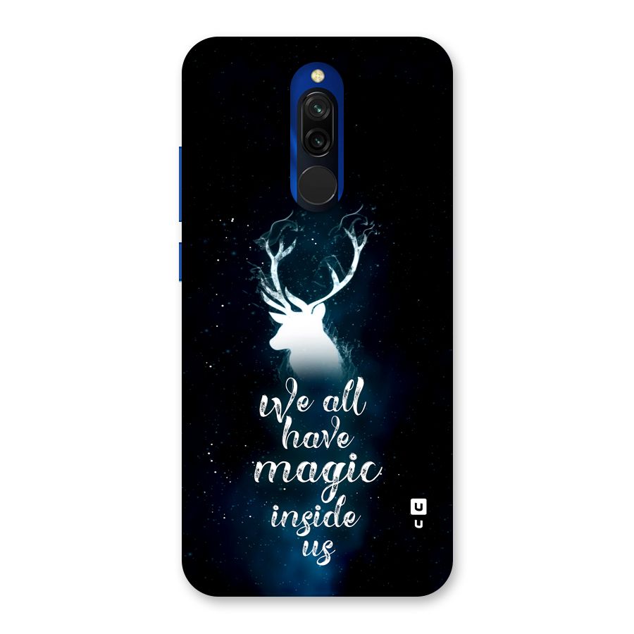 Magic Inside Back Case for Redmi 8